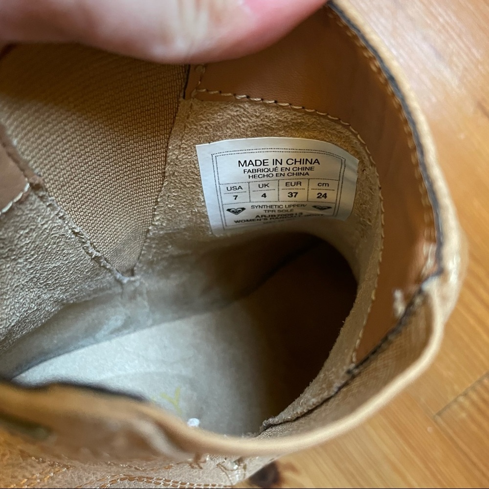 Roxy beige pattern boot SIZE 7 - Picture 8 of 8